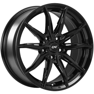 Dai Alloys – Frantic – Black – 15″x6.5″ 38mm – All weather Wheels – DW11515006